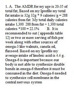 Module 4 Diet Project Part 4